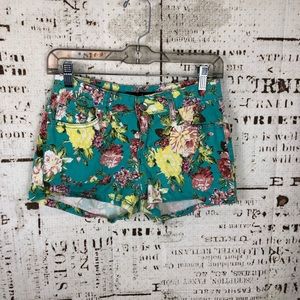 Y2K Floral Shorts